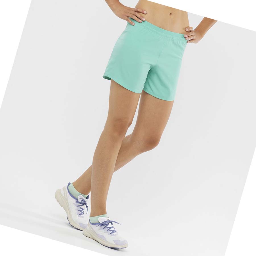 Bermudas Salomon CROSS 5'' Mujer Azules | MX 2346VRW